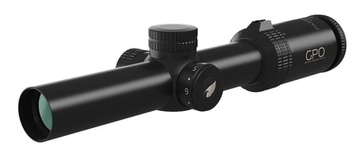 German Precision Optics R500 Passion 5X  Matte Black 1-5x24mm 30mm Tube Illuminated German 4 Reticle