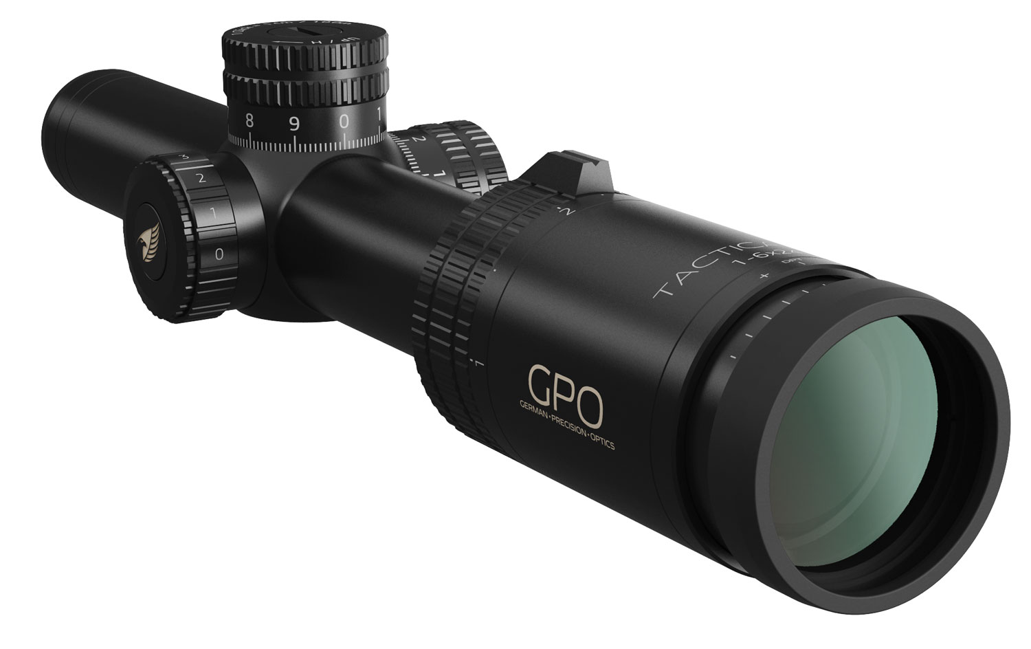 GPO SCOPE TACTICAL 1-6X24i HSi-CQB RETICLE 30MM MATTE!