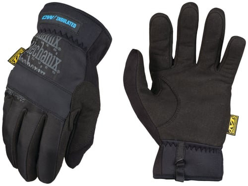 Mechanix Wear MFF-95-008 Coldwork FastFit Black Touchscreen Synthetic Leather/Armortex Small