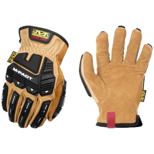 MECHANIX WEAR LDMP-C75-009 Durahide M-Pact Driver F9-360 Medium Tan DuraHide Leather