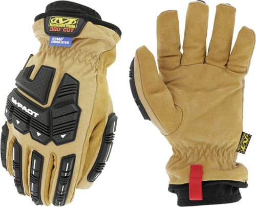 MECHANIX WEAR LDMP-X95-008 Durahide M-Pact Insulated Driver F9-360 Small Tan DuraHide Leather