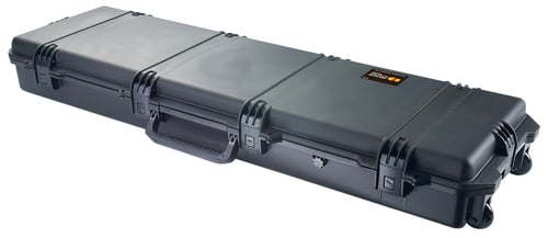 Pelican IM3300 Storm Long Case Black HPX Resin 2 Guns w/Wheels