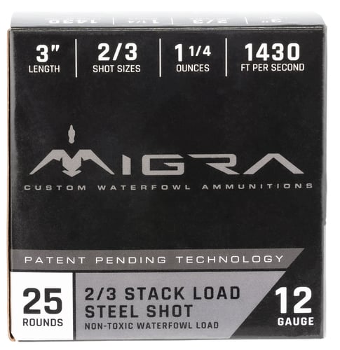 Migra Ammunitions M12S236P Combinational Weekender 12 Gauge 3