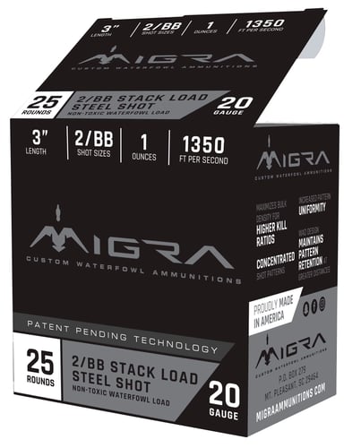 Migra Ammunitions M20S246P Combinational Weekender 20 Gauge 3