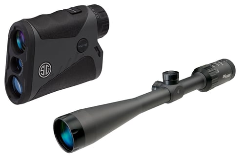 Sig Sauer Electro-Optics SOW34202HVP Hunter Value Package  4-12x 40mm Obj 24.80 ft @ 100 yds FOV 1