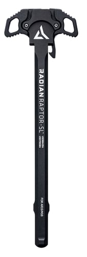 Radian Weapons R0176 Raptor SL Ambi Charging Handle, Black, Slim Line Handles, Fits Mil-Spec AR-15/M16 Platform