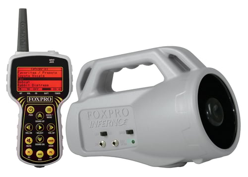 Foxpro INF1 Inferno  Digital Call Attracts Multiple Features TX433 Transmitter Gray ABS Polymer | 831621004654