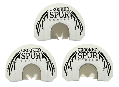 Foxpro CSGSCOMBO Crooked Spur Ghost Spur Combo Diaphragm Call, Attracts Turkey,  Triple Prophylactic Reeds
