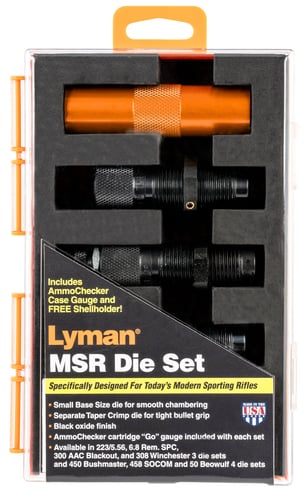 Lyman MSR Precision 4 Piece Die Set