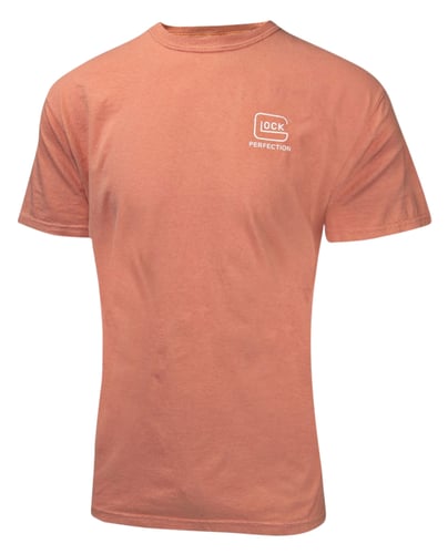 Glock AA75130 Crossover  Coral Cotton Short Sleeve Small