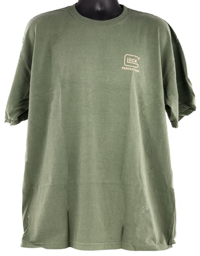 Glock AA75151 Perfection T-Shirt Green Large Short Sleeve