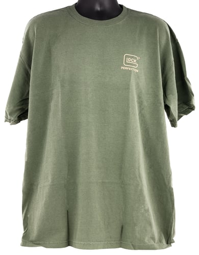 Glock AA75152 Perfection T-Shirt Green XL Short Sleeve