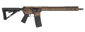 Black Rain Ordnance Fission Rifle  <br>  5.56 NATO 16 in. Burnt Bronze Battleworn