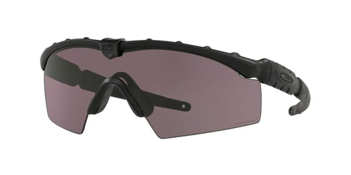 Oakley OO92130632 Ballistic M Frame 2.0 Adult Clear Lens Gray Lens Prizm Matte Black Frame