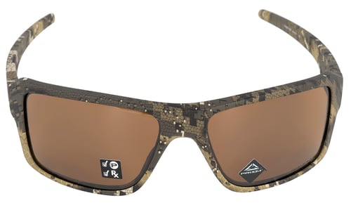 Oakley DOUBLEEDGE Double Edge  Polarized, Prizm Tungsten Lens with Desolve Bare Camo Frame for Adults