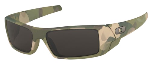 Oakley GASCAN Gascan  Twin Toric Warm Gray Lens with Multi-Cam Black Half Wrap Frame for Adults