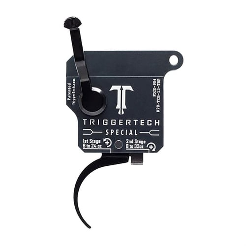 Triggertech Rem 700 Special 2-Stage Trigger Pro Curved Black