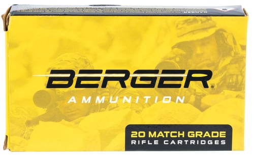 Berger Bullets 31021 Tactical Rifle 6.5 Creedmoor 130 gr Hybrid Open Tip Match 20 Per Box/ 10 Case