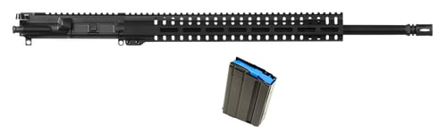 CMMG 60F8619 Upper Group Kit 6mm ARC 20 Inch Black Nitride Barrel, 7075T6 Aluminum Black Anodized Receiver, 15 Inch CMMG RML MLOK Handguard for CMMG Endeavor 100 Mk4 Includes 10rd Mag | 810046230510
