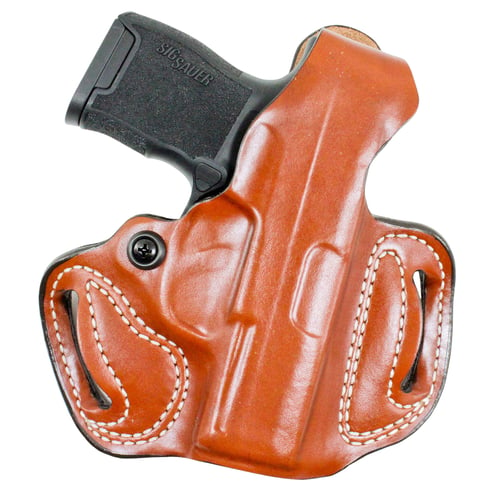 DeSantis Gunhide 085TA7QZ0 Thumb Break Mini Slide OWB Tan Leather Belt Loop Fits Ruger 57 Right Hand