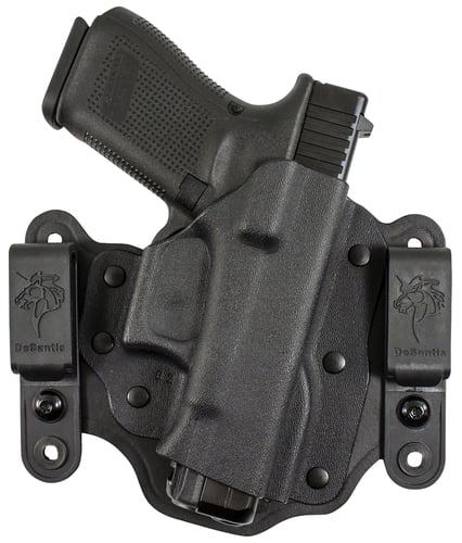 DeSantis Gunhide 160KA8BZ0 Hidden Truth  AIWB Black Kydex Belt Clip Fits Glock 43/43X Right Hand