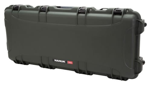 Nanuk 985-TAK6 985 Takedown Case made of Waterproof Resin with Olive Finish, Foam Padding & Lockable Latches for Rifles 36.63