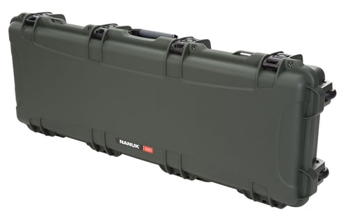 Nanuk 990-1006 990  made of Waterproof Resin with Black Finish, Foam Padding, Wheels & Handle for Tactical Rifle/Takedown Shotgun 44