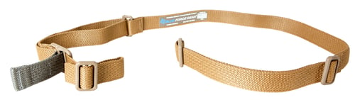 VICKERS COMBAT SLING & HDWR BRNVickers Combat Sling Coyote Brown - Plastic Adjuster/Triglides - 54