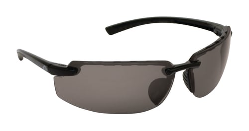 Walkers GWP-SF-8261-SM Premium Safety Glasses 8261 Anti-Fog Polycarbonate Smoke Gray Lens with Black Half Frame for Adults