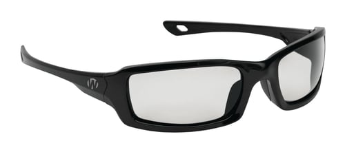 Walkers GWP-SF-9201-CL Premium Safety Glasses 9201 Anti-Fog Polycarbonate Clear Lens with Black Wraparound Frame for Adults