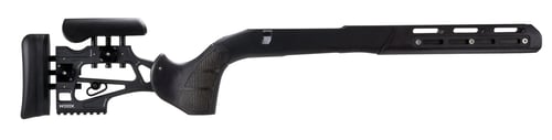 Woox SHCHS00106 Furiosa Chassis  Midnight Gray Aluminum Chassis with Adjustable Cheek Long Action Right Hand for Remington 700 BDL