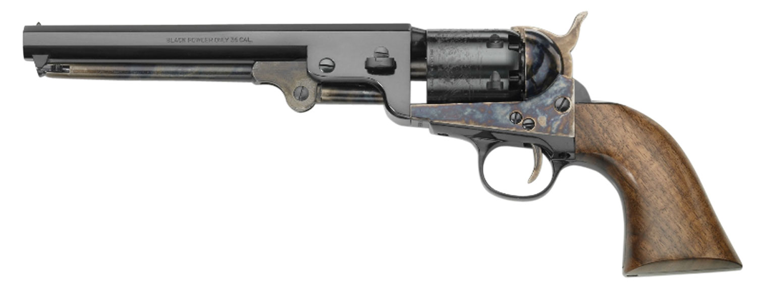 Pietta PF51CH36712 1851 Navy London 36 Cal 6 Shot 7.37