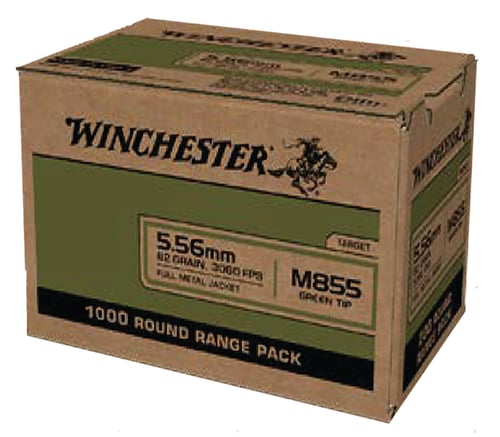 Winchester USA M855 Rifle Ammo
