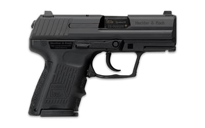 HK 81000057 P2000 V2 LEM Sub-Compact Frame 40 S&W 9+1, 3.26