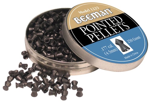 Beeman 1225  Pointed 177 Lead Belted Pointed 250 Per Tin