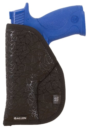 Allen 44902 Spiderweb In-The-Pocket Conceal Carry Holster Size 00 Black Nylon w/Web Grip Pattern, fits 2-3