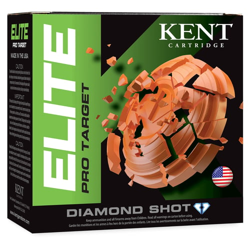 Kent E12T28-8 Elite Target Shotshell 2 3/4 12 GA 1oz #8 Shot