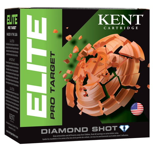Kent Cartridge E12PITR2475 Elite Pro Target International Trap 12 Gauge 2.75