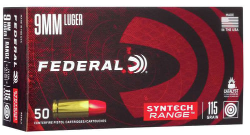 Federal Syntech Range Pistol Ammo