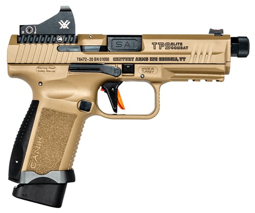 Canik HG6481DVN TP9 Elite Combat 9mm Luger 4.73
