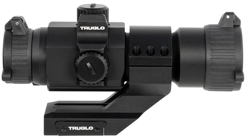 TruGlo TG8335GN Ignite  Black Anodized 1x 30mm 2 MOA Green Dot Reticle