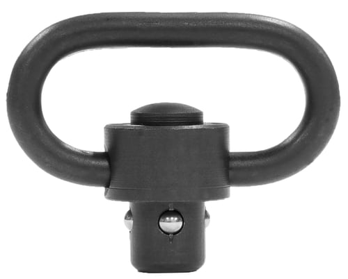 GROVTEC SWIVEL 1.25 HVY DTY PUSH BUTTON BLK