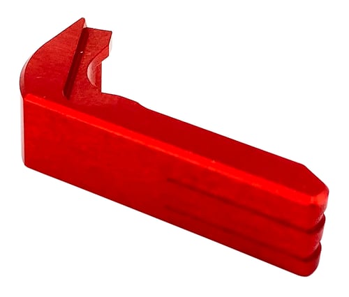 Cross Armory CRGMCRD Mag Catch  Extended Compatible w/ Glock Gen1-3/P80 Red Anodized Aluminum