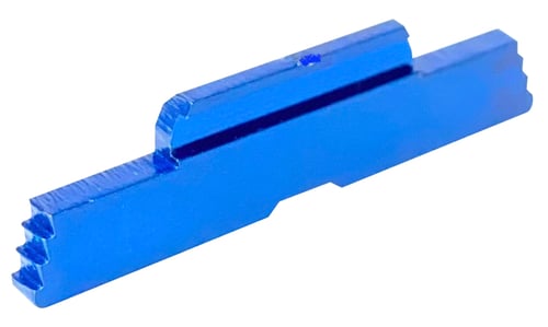 Cross Armory CRG5SLBK Slide Lock  Extended Blue 4140 Steel for Glock Gen1-5, P80