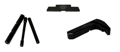 Cross Armory CRG4OKBK 3 Piece Kit  Extended Compatible w/Glock Gen4 Black Steel/Aluminum Pistol