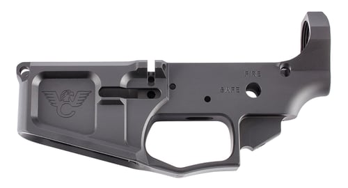 Wilson Combat TRLOWERBILANO Billet Lower Receiver  7075-T6 Aluminum Black Anodized for AR-15