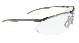 Radians Ballistic Rated Shooting Glasses Metal with Clear Lens