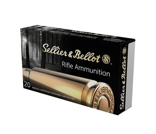 Sellier & Bellot SB762SUBA Rifle  308 Win 200 gr Hollow Point Boat Tail Subsonic 20 Per Box/ 30 Case