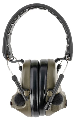 Peltor MT20H682FB09GN ComTac V Hearing Defender Headset 23 dB Over the Head OD Green/Black Adult 1 Pair