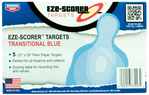 Birchwood Casey 37023 EZE-Scorer Transitional Blue EZE-Scorer Transitional Blue